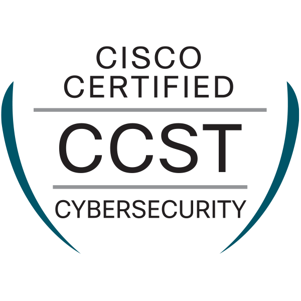 Cisco Certified Support Technician Cybersecurity badge