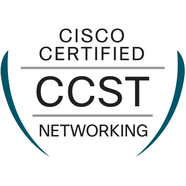 Cisco Certified Support Technician Networking badge