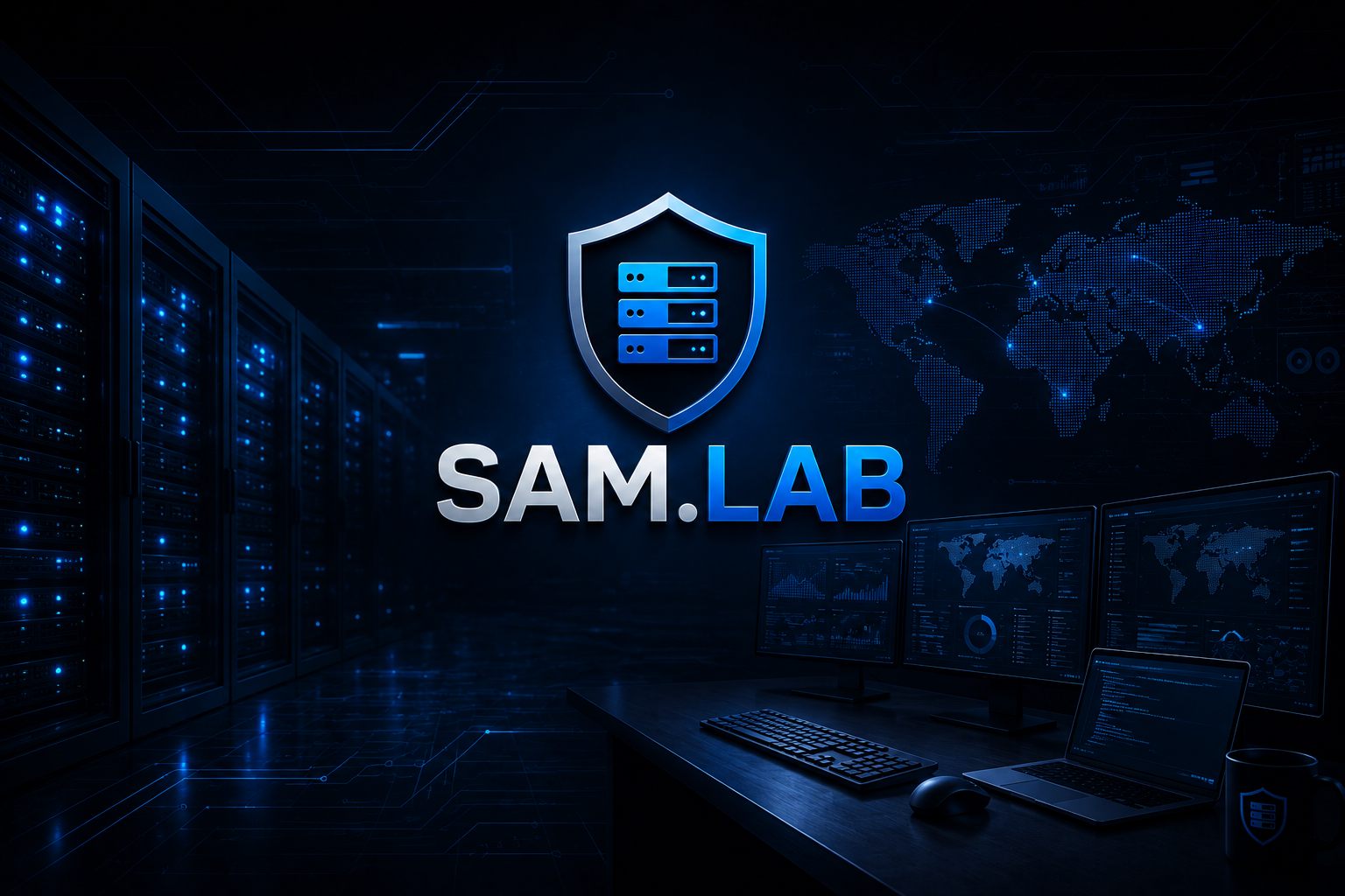 Cybersecurity and Network Home Lab diagram